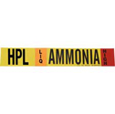 HPL LIQ AMMONIA HIGH Pipe Marker sku:90406