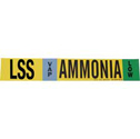LSS VAP AMMONIA LOW Pipe Marker sku:90413