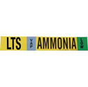 LTS VAP AMMONIA LOW Pipe Marker sku:90436
