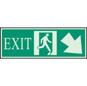 Exit sign