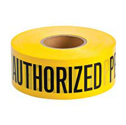 Warning Barricade Tape