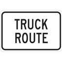 Truck Route Sign sku:94218