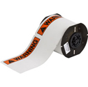 B30 Series ToughWash Washdown Resistant Metal Detectable Labels with Header sku:B30-25-854-ANSIWA