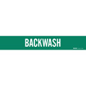 BACKWASH Pipe Marker sku:7020-4-PK