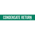 CONDENSATE RETURN Pipe Marker