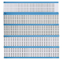 Consecutive Numbers Repeated Fine Wire Markers sku:TMXM-0-49-PK