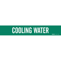 COOLING WATER Pipe Marker