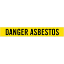 DANGER ASBESTOS Pipe Marker