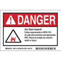 DANGER Arc Flash Hazard! Follow Requirements In NFPA 70E For Safe Work Practices And… Labels