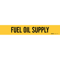FUEL OIL SUPPLY Pipe Marker sku:7117-1-PK