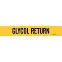 GLYCOL RETURN Pipe Marker sku:7122-1-PK