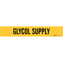 GLYCOL SUPPLY Pipe Marker sku:7123-1-PK