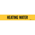 HEATING WATER Pipe Marker