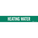 HEATING WATER Pipe Marker sku:7364-1HV-PK