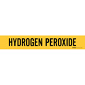 HYDROGEN PEROXIDE Pipe Marker sku:7158-3C-PK