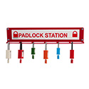 Large Padlock Station