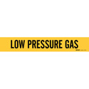 LOW PRESSURE GAS Pipe Marker sku:7176-3C-PK