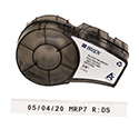 Solvent and Chemical Resistant Polyester Laboratory Labels with Ribbon for M21 Printers