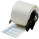 Color Polyester Laboratory Labels with Vial Top for M6 M7 Printers sku:M6-98-494-BL