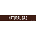 NATURAL GAS Pipe Marker sku:7395-4-PK