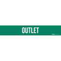 OUTLET Pipe Marker
