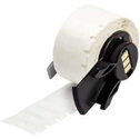 Self-Laminating Vinyl Wrap Around Wire and Cable Labels, All White, for M6 M7 Printers sku:M6-105-427-AW