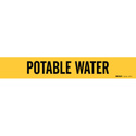 POTABLE WATER Pipe Marker sku:7218-1-PK