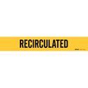 RECIRCULATED Pipe Marker sku:7232-1-PK