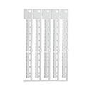 BradyJet J1000 Terminal Block Tags - 6mm x 5mm, 6mm Pitch sku:SA1228
