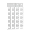BradyJet J1000 Terminal Block Tags - 5mm x 10mm, Single sku:SA4310