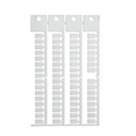 BradyJet J1000 Terminal Block Tags - 6mm x 10mm, Single sku:SA4390