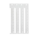 BradyJet J1000 Terminal Block Tags - 6mm x 9mm, 6mm Pitch sku:SA4810