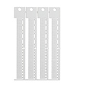 BradyJet J1000 Terminal Block Tags - 5mm x 10mm, 5mm Pitch sku:SA5443
