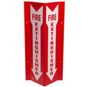Fire Extinguisher "V" Sign - 18" x 8.5"