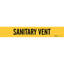 SANITARY VENT Pipe Marker sku:7252-3C-PK