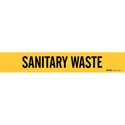 SANITARY WASTE Pipe Marker sku:7253-4-PK