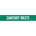 SANITARY WASTE Pipe Marker sku:7406-1-PK