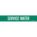 SERVICE WATER Pipe Marker sku:7257-4-PK