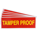 Tamper Proof Spill Kit Labels sku:TAMPER