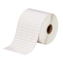 Non-Reflow and Reflow High Temperature Glossy 2 mil Polyimide Circuit Board Labels for Small Core Printers - 0.25" x 0.75", White