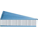 Consecutive Numbers Repeated Vinyl Film Wire Markers sku:TWM-1-18-PK