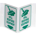 V Spill Response Equipment Sign sku:V1SR03A
