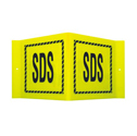 V MSDS Sign sku:V2MS24A