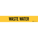 WASTE WATER Pipe Marker