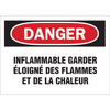 DANGER Inflammable Garder Éloigné Des Flammes Et De La Chaleur Sign