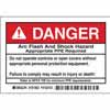 DANGER Arc Flash And Shock Hazard Appropriate PPE Required Do Not Operate Controls Or Open… Labels