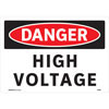 DANGER HIGH VOLTAGE Sign-102443