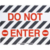 DO NOT ENTER ToughStripe Floor Sign