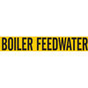 Pipe Marker - Boiler Feedwater - Polyester YL
