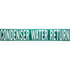 Pipe Marker - Condenser Water Return - Polyester GN